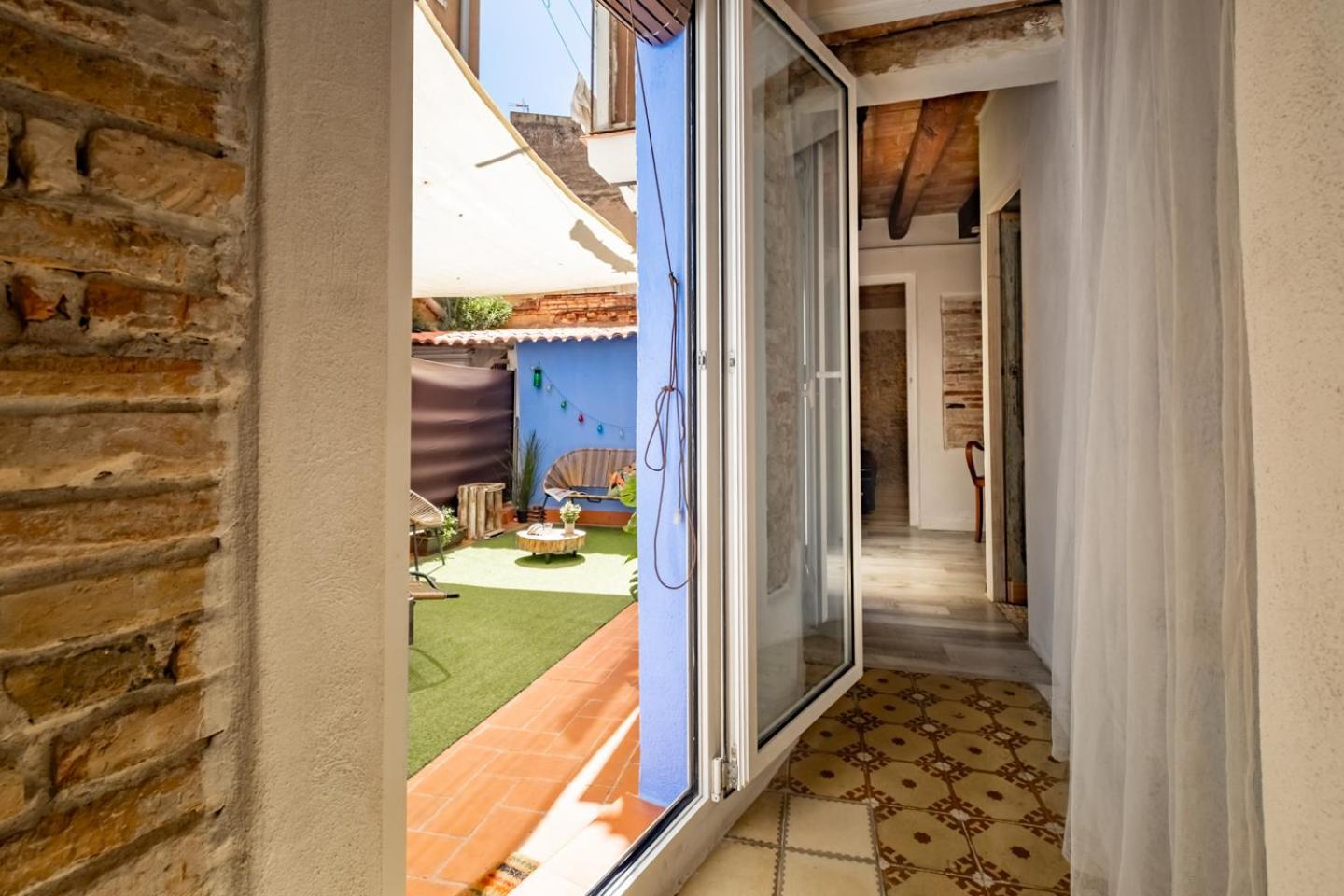 Apartamento En El Corazon De Tarragona. Planta Baja Con Patio. Екстер'єр фото
