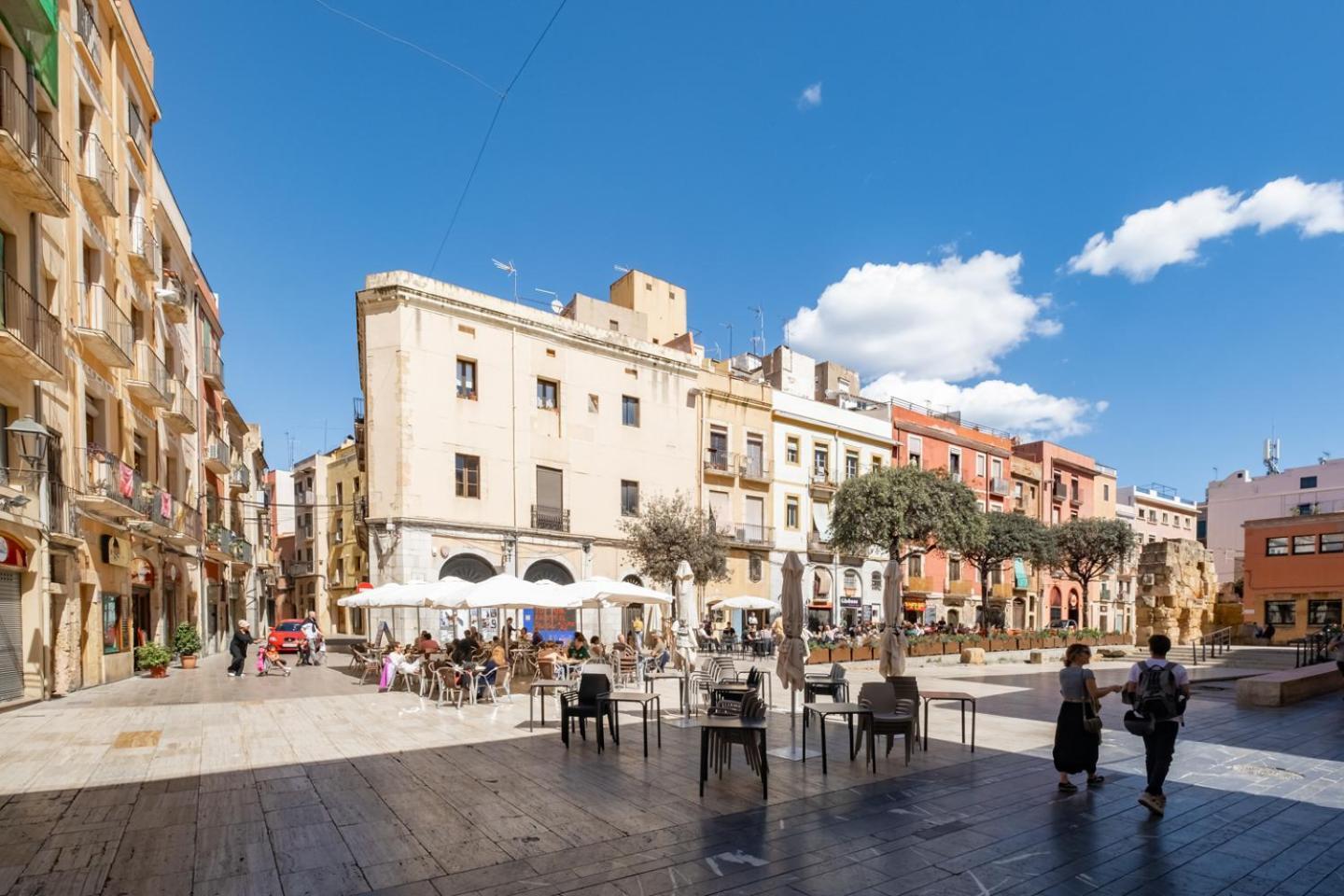 Apartamento En El Corazon De Tarragona. Planta Baja Con Patio. Екстер'єр фото