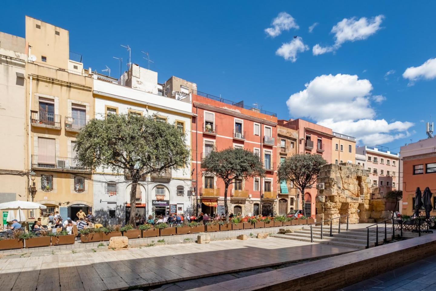 Apartamento En El Corazon De Tarragona. Planta Baja Con Patio. Екстер'єр фото